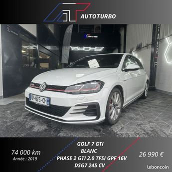  Voir d&eacute;tails -Volkswagen Golf VII 2.0 TSI 245CH GTI PERFORMANCE DSG7 5 &agrave;  Le Pont-de-Claix (38)