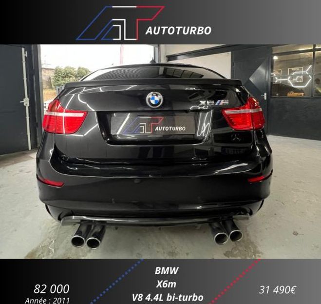 BMW X6 M (E71M) 555 CV VOLAN CARBON LIGNE EISEN Noir de 2011