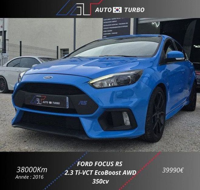 Ford Focus 2.3 ECOBOOST 350CH TOIT OUVRANT LIGNE MI Bleu de 2016