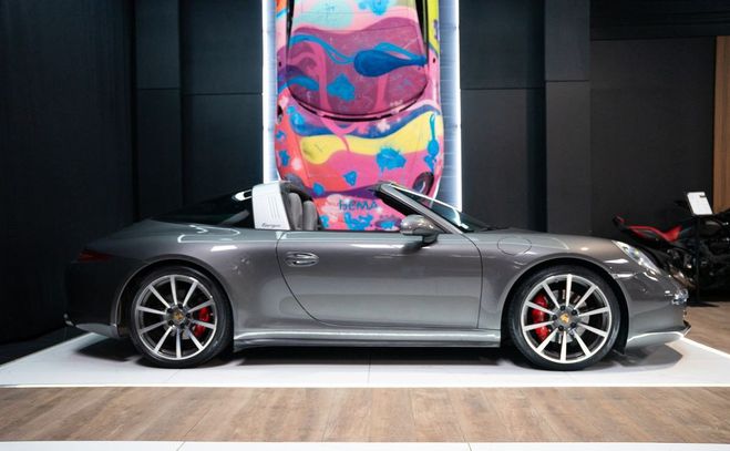 Porsche 911 991 TARGA 4S I Echappement Sport PDLS    Gris de 2014