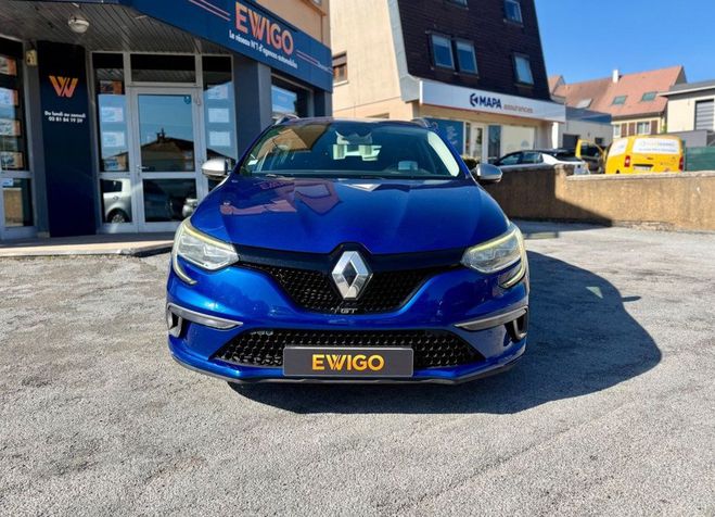 Renault Megane estate 1.6 tce 205 energy gt edc bva Bleu de 2016
