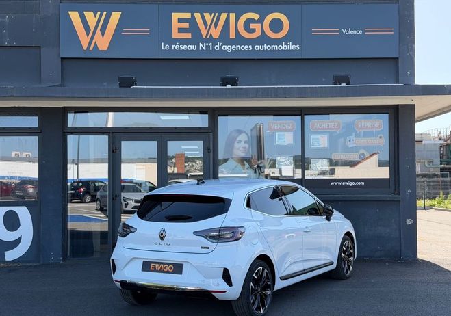 Renault Clio techno 1.6 e-tech 145ch hybrid 1.2kwh pa Blanc de 2026
