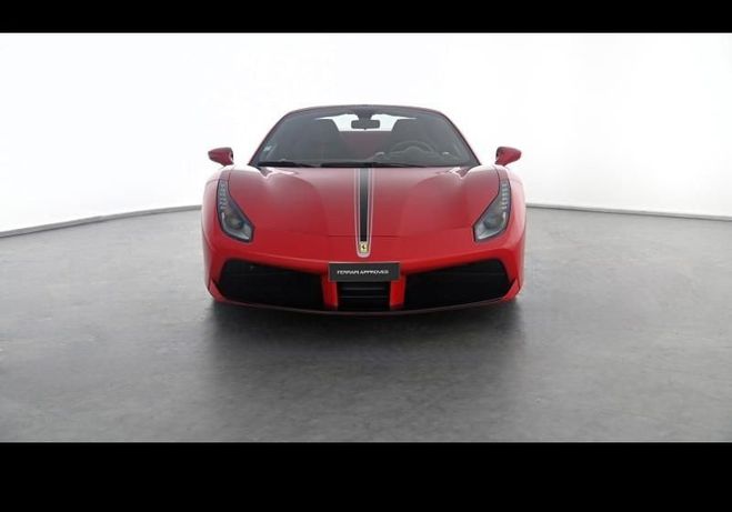 Ferrari 488 Spider V8 3.9 T 670ch Rouge de 2017