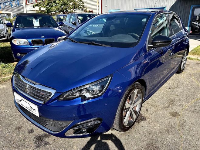 Peugeot 308 1.2 puretech GT LINE 130ch bleu de 2015