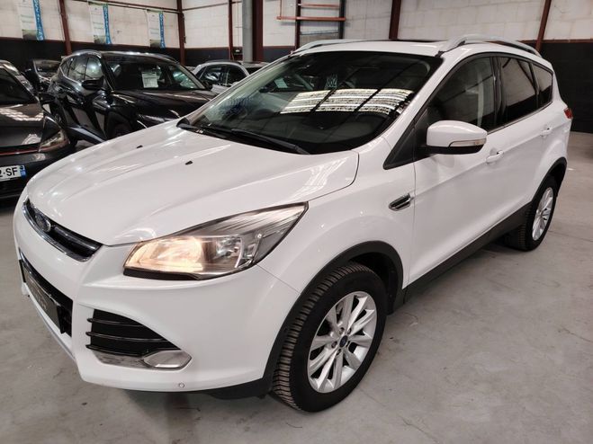 Ford Kuga II 2.0 TDCi 180ch Stop&Start Titanium Bu BLANC de 2017
