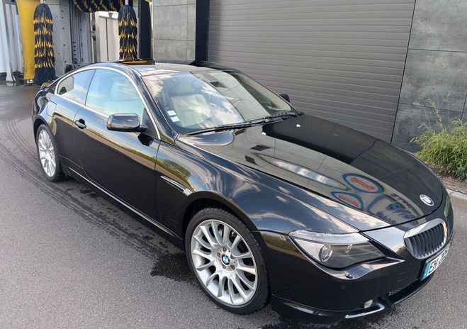 BMW Serie 6 Belle 630ci etat revise tt options ligne Noir de 2006