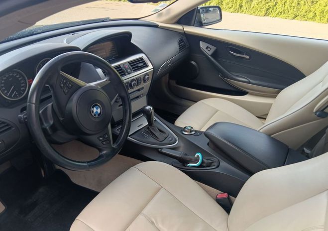 BMW Serie 6 Belle 630ci etat revise tt options ligne Noir de 2006