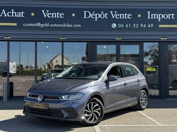  Voir d&eacute;tails -Volkswagen Polo VI 1.0 TSI 95ch Life Plus DSG7 &agrave; Rosi�res-pr�s-Troyes (10)