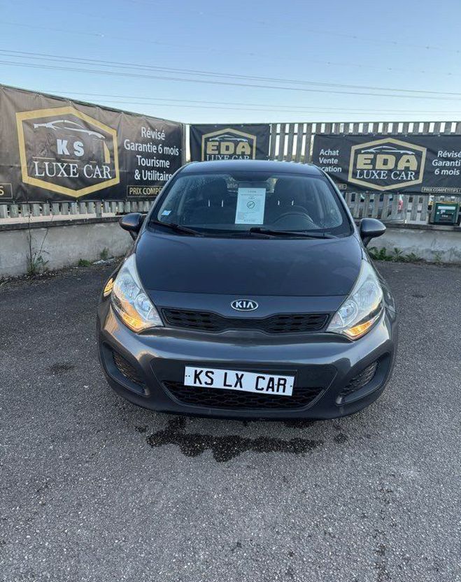 Kia Rio ACTIVE 1.2i 84 CV 1 �res mains Gris de 2014