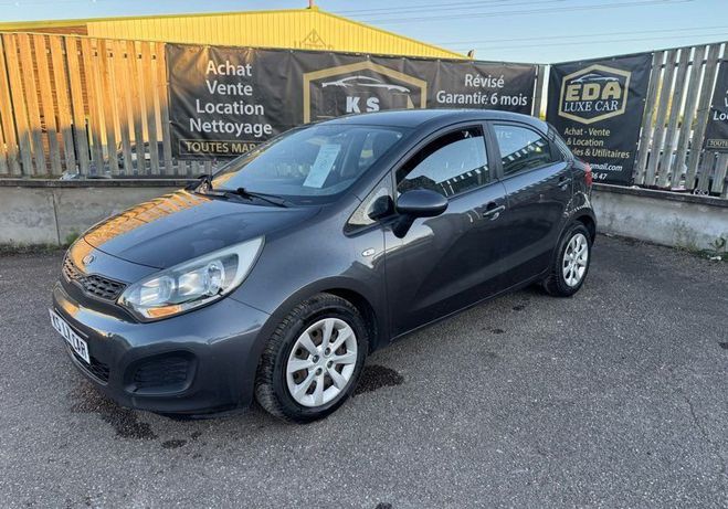 Kia Rio ACTIVE 1.2i 84 CV 1 �res mains Gris de 2014
