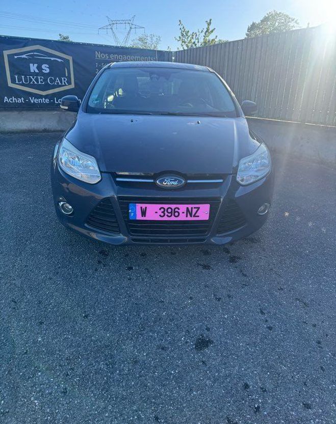 Ford Focus 1.6 TDCi ECOnetic 115CV Start-Stop 1 �re Bleu de 2012