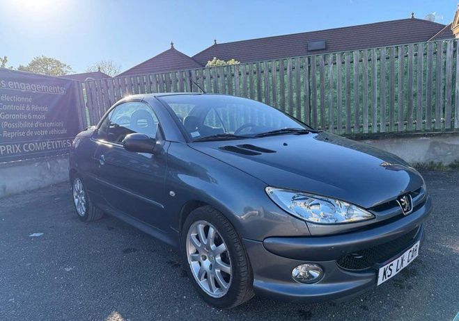 Peugeot 206 CC 1.6HDI 110 Cv 1 �res mains Bleu de 2006
