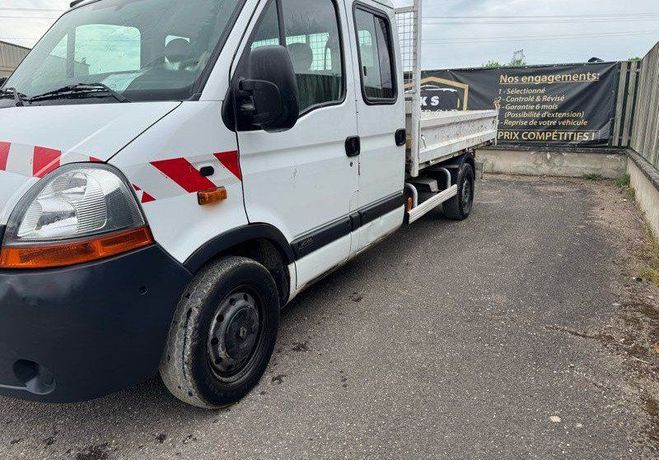 Renault Mascott Mascotte benne double Cabine 6places Blanc de 2008