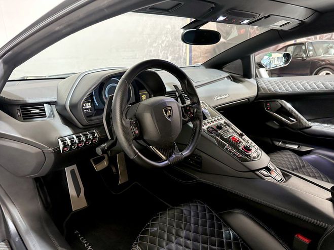 Lamborghini Aventador Coup� LP700-4 V12 6.5 700ch by HAMANN Gris Anthracite Mat de 2014