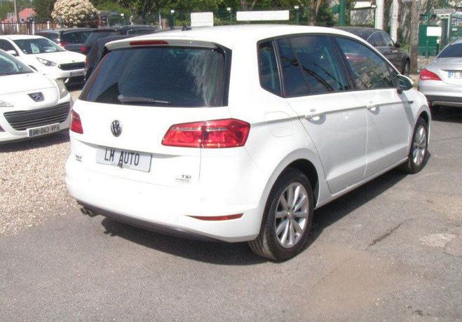 Volkswagen Golf Sportsvan 1.4 TSI 125 BLUEMOTION TECHNOL Blanc de 2015