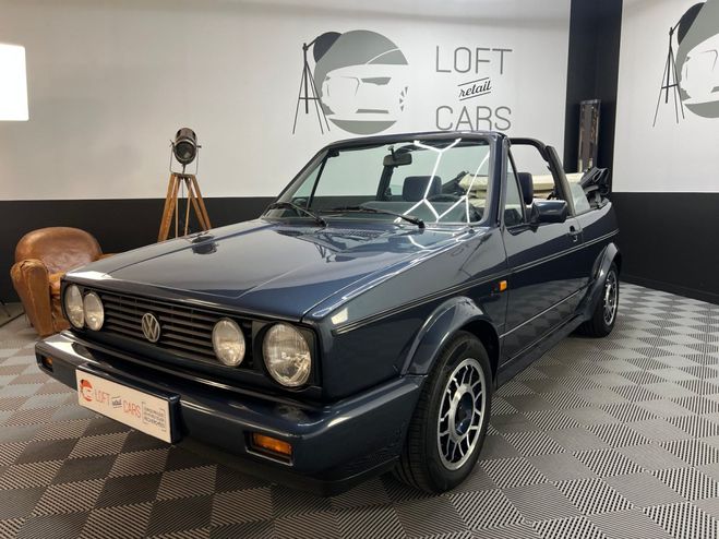 Volkswagen Golf CABRIOLET 1.8 90 KARMANN Bleu de 1989