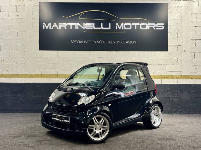 Smart Fortwo Cabriolet Brabus 75ch 1st Edition NOIR de 2002