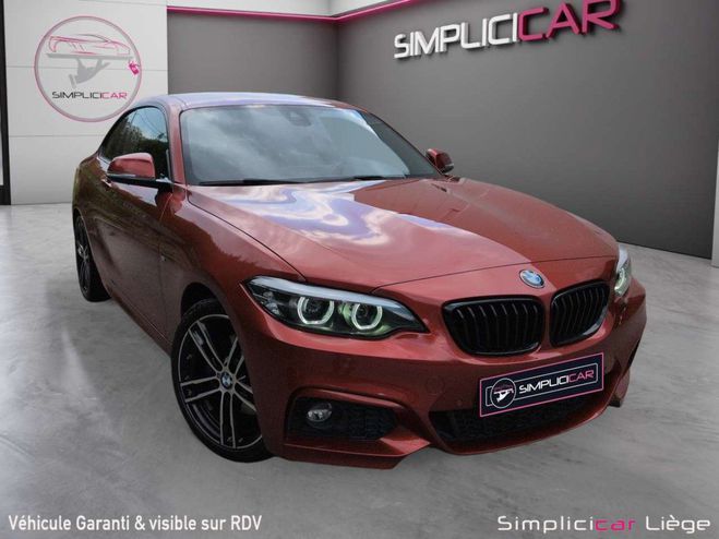 BMW Serie 2 220 Coup� 220i Pack M int�rieur-ext�rieu Orange M�tallis� de 