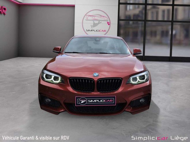 BMW Serie 2 220 Coup� 220i Pack M int�rieur-ext�rieu Orange M�tallis� de 