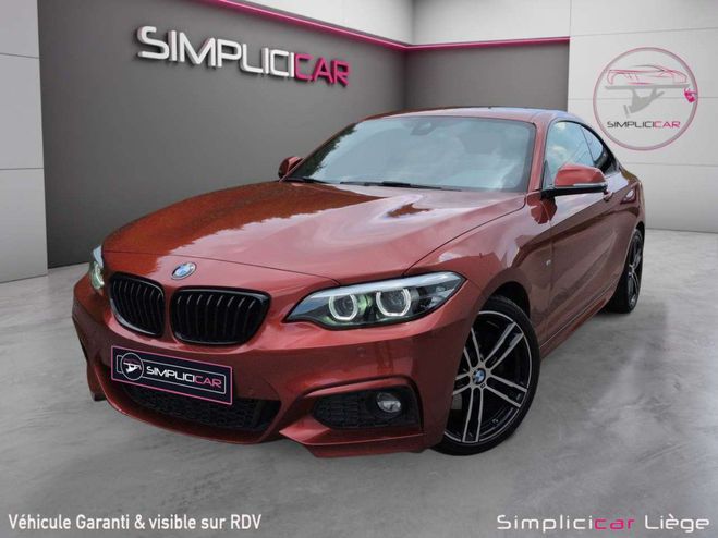 BMW Serie 2 220 Coup� 220i Pack M int�rieur-ext�rieu Orange M�tallis� de 