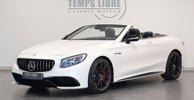 Mercedes Classe S 63 amg cabriolet 585ch Blanc de 2017