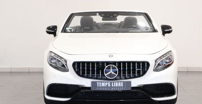 Mercedes Classe S 63 amg cabriolet 585ch Blanc de 2017
