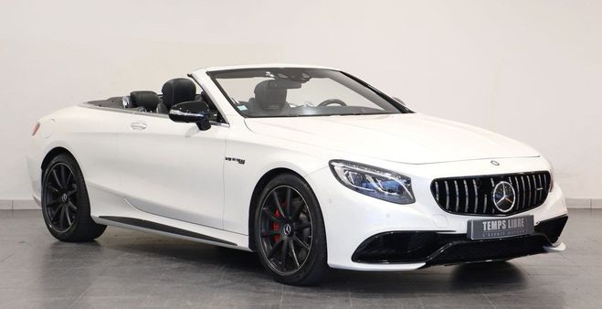 Mercedes Classe S 63 amg cabriolet 585ch Blanc de 2017
