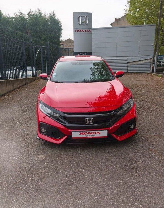 Honda Civic sport Rouge de 2019