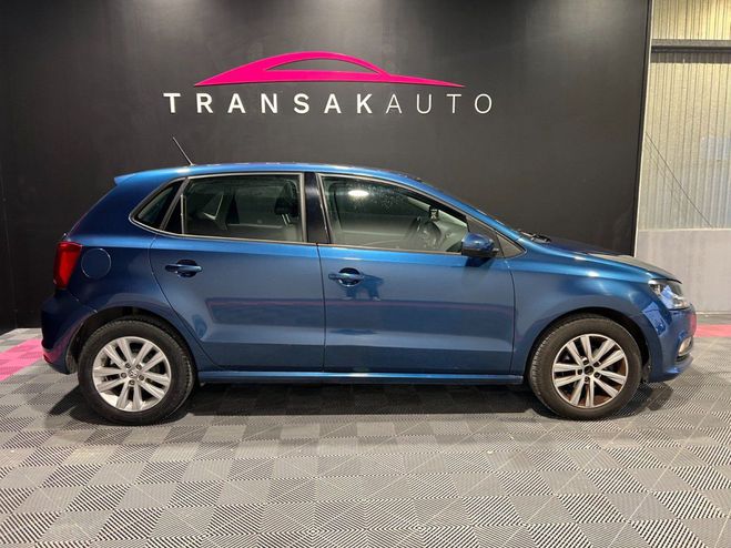Volkswagen Polo 1.0 75 ch Confortline Bleu de 2015