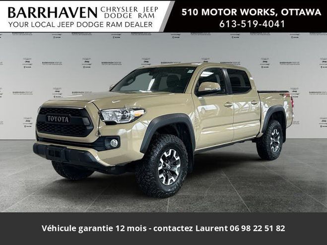 Toyota Tacoma trd off road double cab 4x4 tout compris Beige de 2018