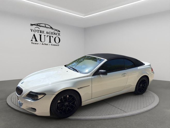 BMW Serie 6 645Ci Cabriolet - BV SMG E64 PHASE 1 BLANC de 2004