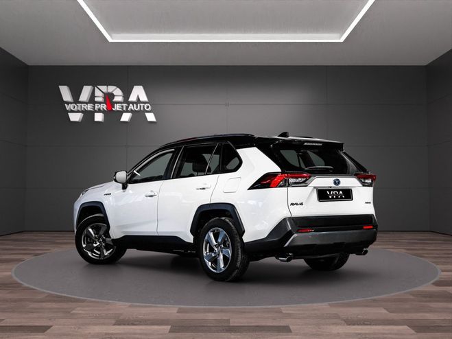 Toyota RAV 4 Hybride 218ch ? Toit ouvrant Cam�ra 360� Blanc de 2020