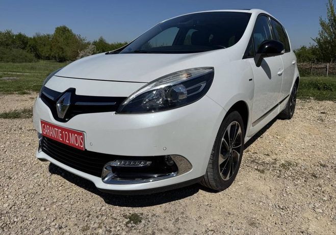 Renault Scenic TCE 130 cv BOSE & Toit ouvrant cuir Came Blanc de 2015