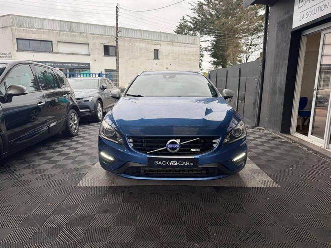 Volvo V60 D4 190 ch Stop&Start Geartronic 8 R-Desi BLEU CLAIR de 2016