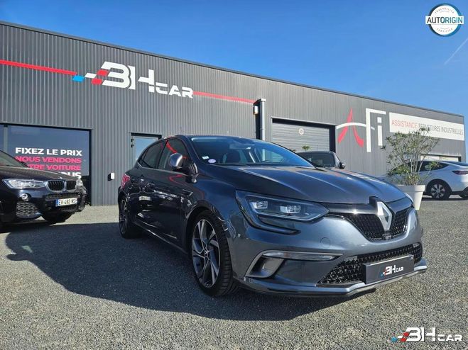 Renault Megane 1.6 TCE 205 ENERGY GT EDC 4CONTROLBVA Gris de 2017