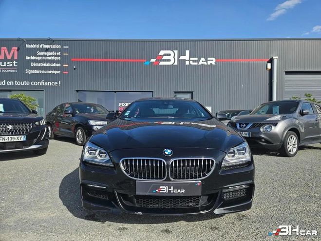 BMW Serie 6 GRAN-COUPE 3.0 640 D 315 SPORT DESIGN XD Noir de 2014