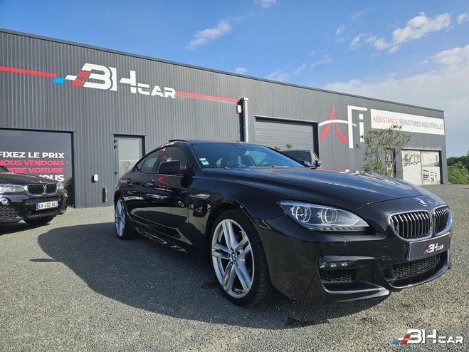 BMW Serie 6 GRAN-COUPE 3.0 640 D 315 SPORT DESIGN XD Noir de 2014