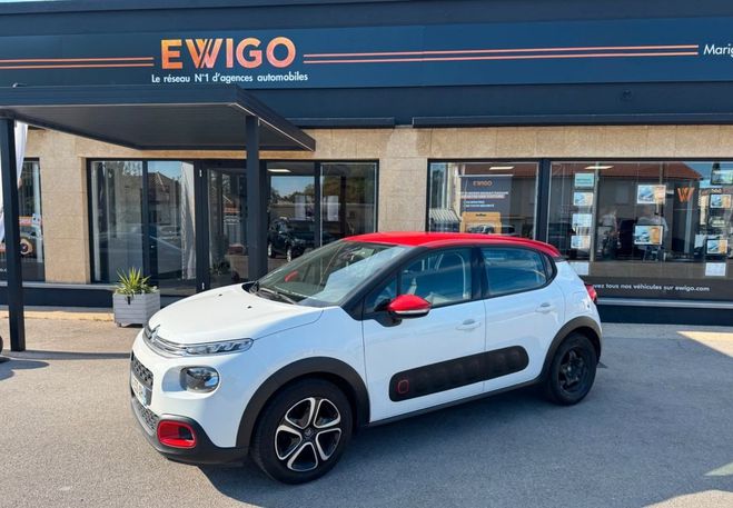 Citroen C3 generation-iii 1.2 puretech 82ch shine Blanc de 2017