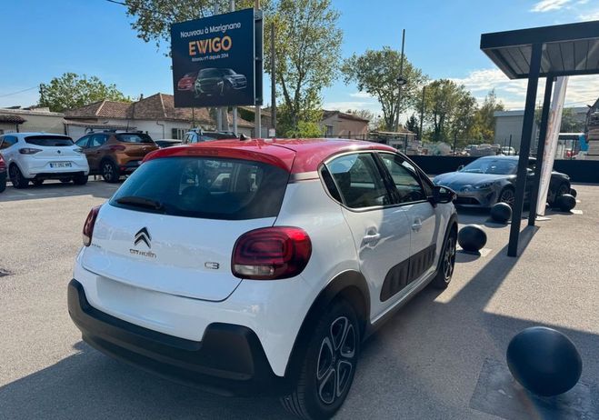 Citroen C3 generation-iii 1.2 puretech 82ch shine Blanc de 2017