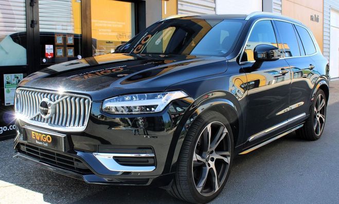 Volvo XC90 recharge t8 390 ch awd inscription geart Noir de 2020