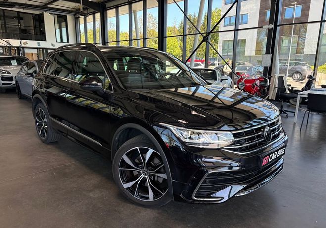 Volkswagen Tiguan VW R-Line Hybride 245 CH DSG6 Garantie 6 Noir de 2022