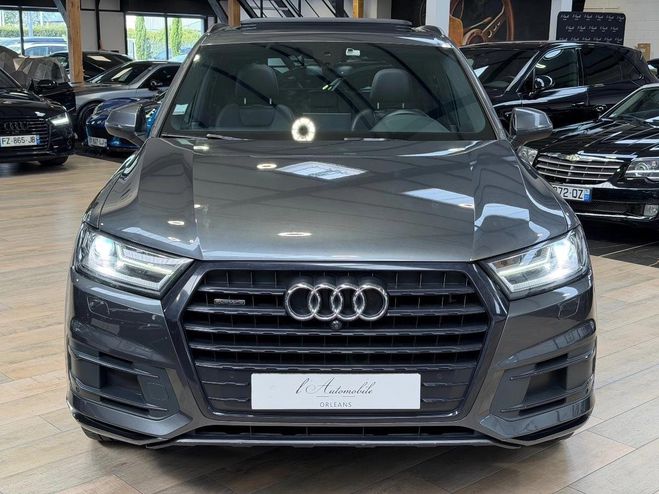 Audi Q7 II V6 3.0 TDI 272 S Line Quattro Tiptron Gris de 2016