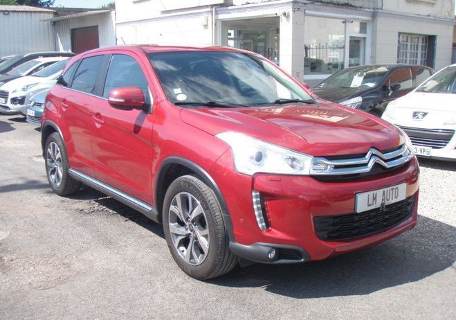 Citroen C4 Aircross 1.6 E-HDI 115 4X2 EXCLUSIVE BV6 Rouge de 2013