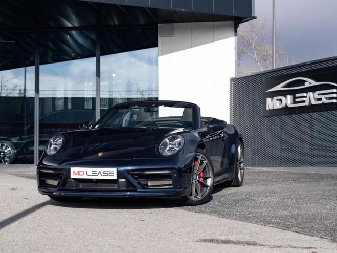 Porsche 911 CARRERA CABRIOLET 992 S 3.0i 450 PDK Bleu de 2019