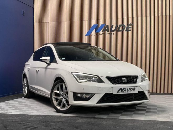 Seat Leon 2.0 TDI 184CH FR BVM6 - Origine France BLANC de 2014