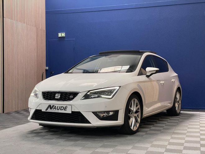Seat Leon 2.0 TDI 184CH FR BVM6 - Origine France BLANC de 2014