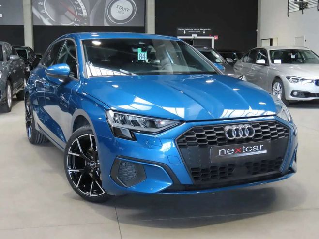 Audi A3 Sportback 30TFSI Adv. LED-NAVI-CRUISE-VI Bleu M�tallis� de 