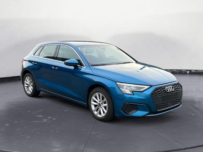 Audi A3 Sportback 30 TFSI 110 S-Tronic 7 - Cuir  Bleu Atoll de 2022