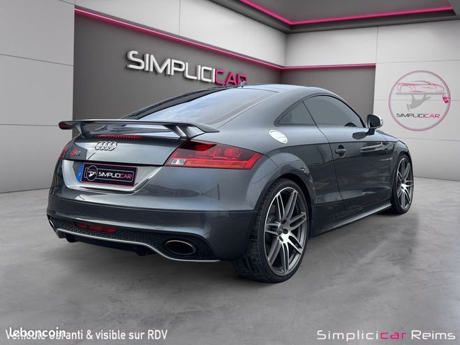 Audi TT RS COUPE 2.5 TFSI 340 Ch Quattro S tronic G Gris de 2012