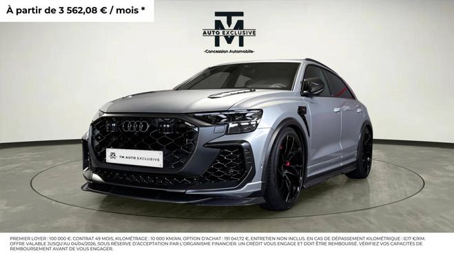 Audi Q8 RS Performance BiTFSI 760 ch Tiptronic 8 Gris de 2025